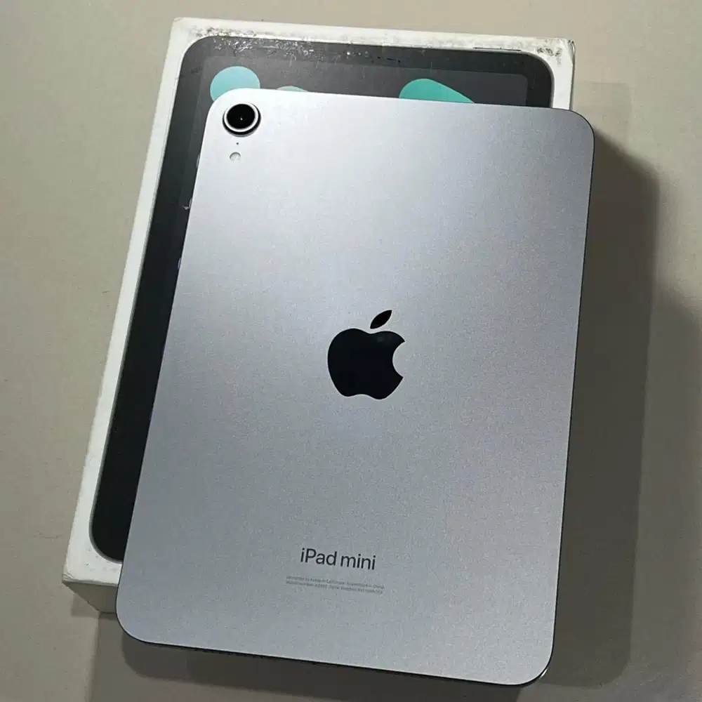 Ipad mini 7 128gb original fullset mulus