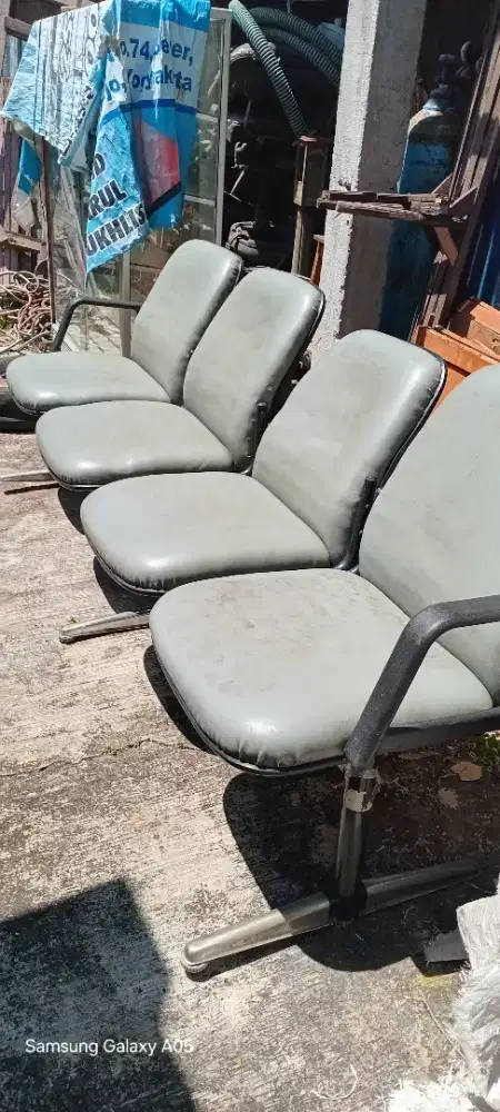 Kursi tunggu 4seat jok empuk
