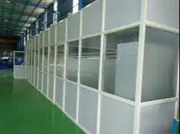 Pasang Partisi Aluminium Alumunium - Gypsum + Plafon Gypsum - Cat