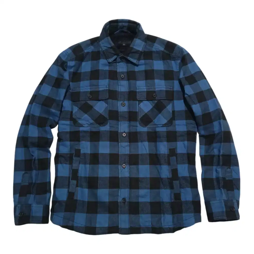 UNIQLO Authentic Flannel Shirt Sherpa Jacket