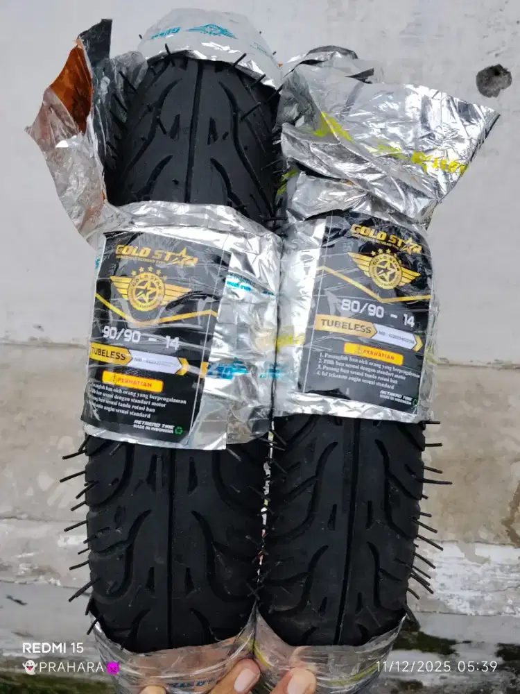 BAN TUBLES MATIC R14 80/90 & 90/90 MURAH