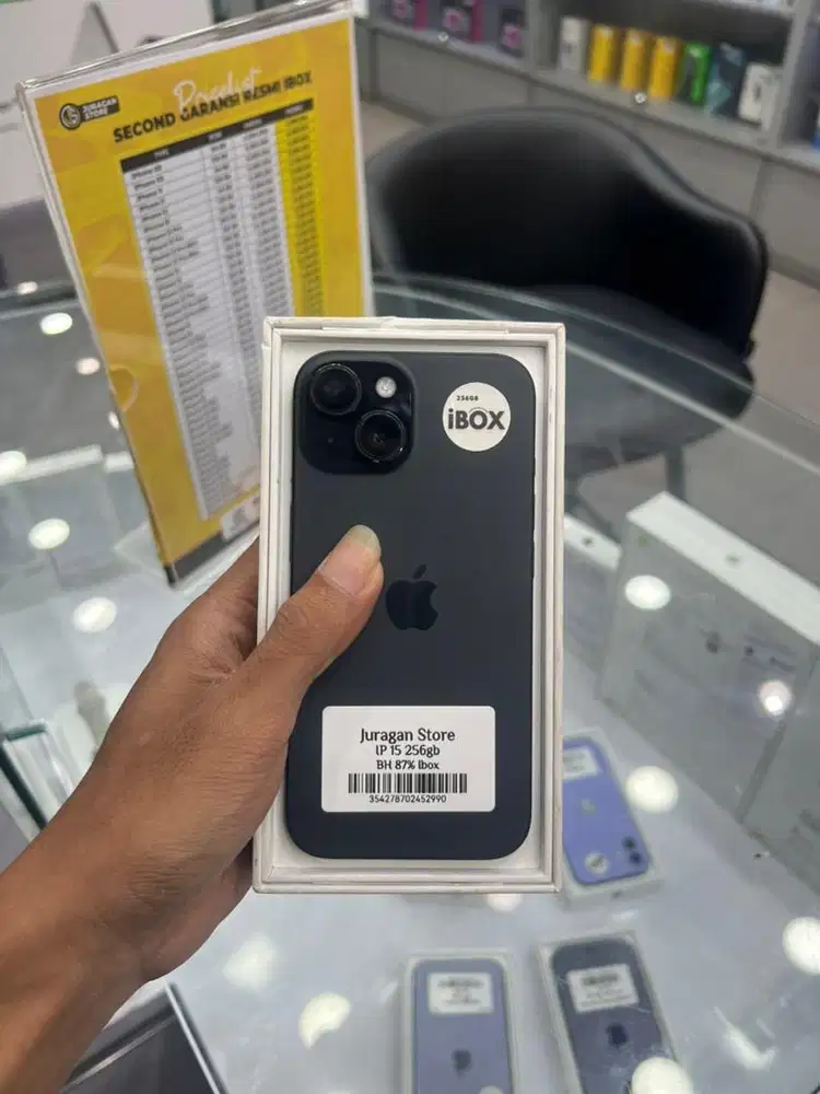 IPHONE 15 256 iBox READY DI JURAGAN PERINTIS BANJARMASIN