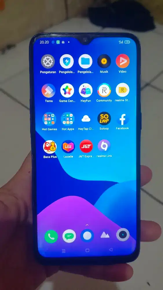 Hp realme 3 pro jringn 4g ram 4/64gb lyr poni 7in sdik jari