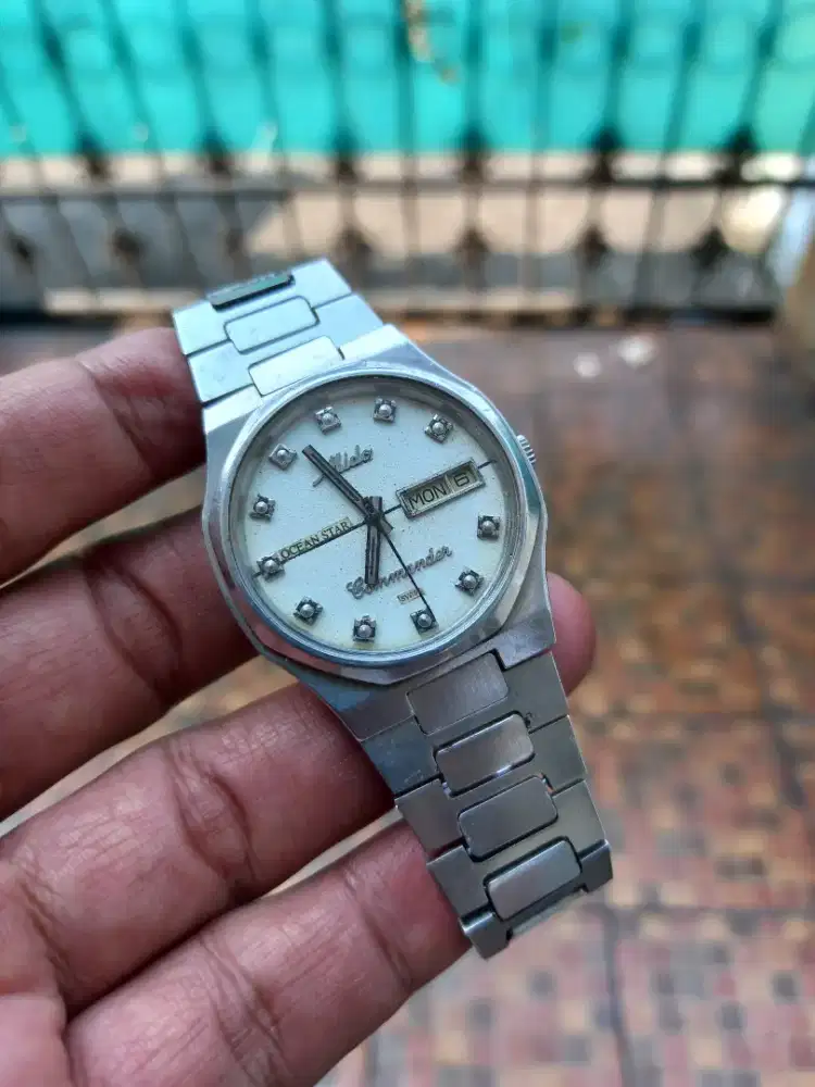 Mido Commander ocean star Nautilus 8108 vintage seiko