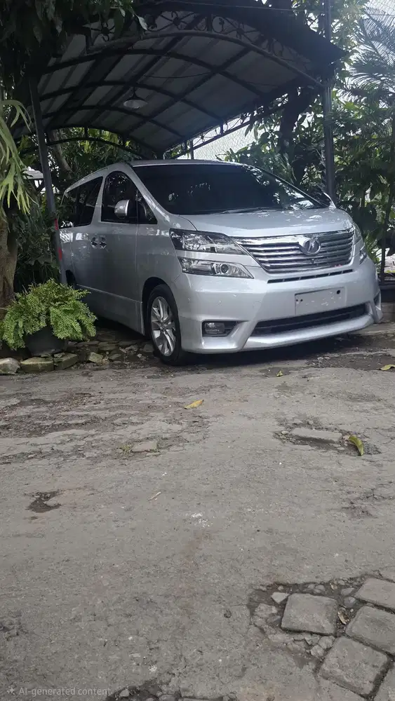 Toyota Vellfire 2008 Bensin