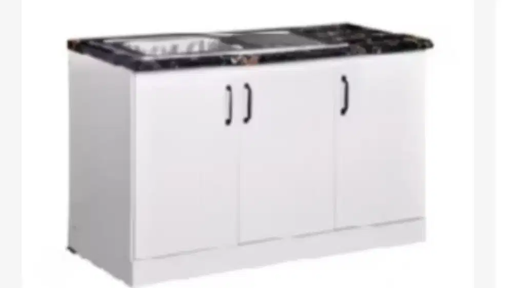 Kitchen set sink 3 pintu