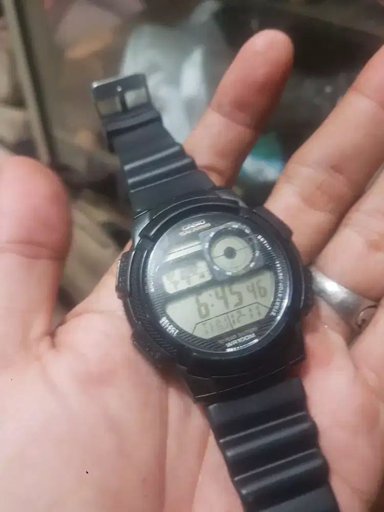 jam casio ae 1000 tinggal pasang pen