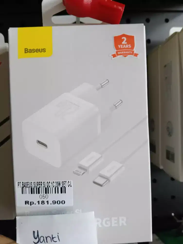 BASEUS SUPER Si QC 1C 20W SET C-L | ATLANTIS DAHSYAT