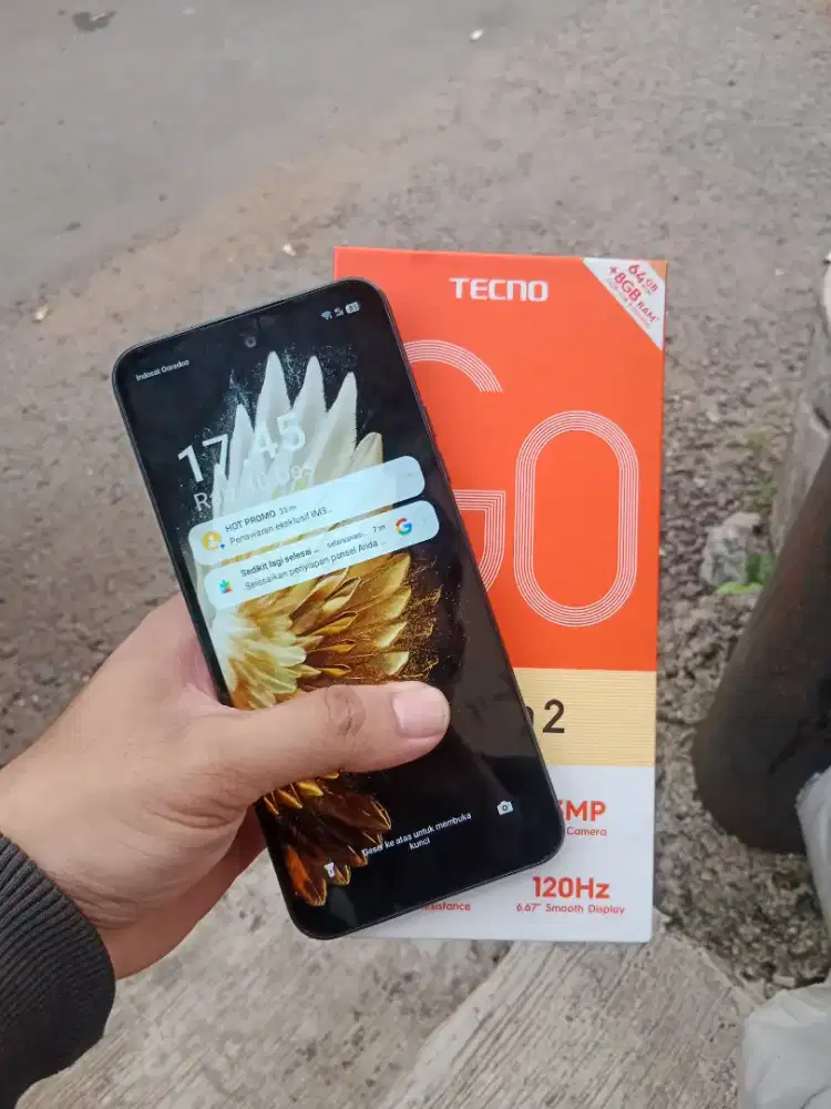 TECNO SPARK GO 2 RAM 4+4/64GB FULLSET