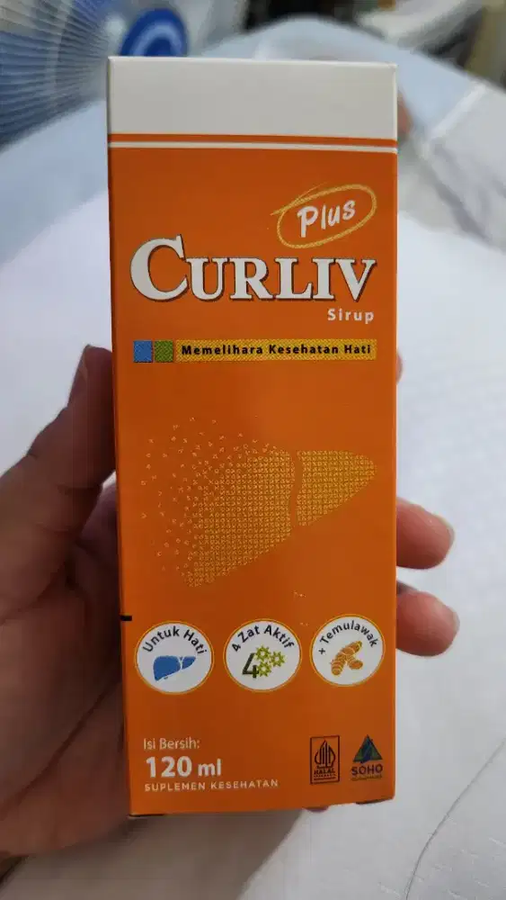 Curliv Plus Sirup 120 ml