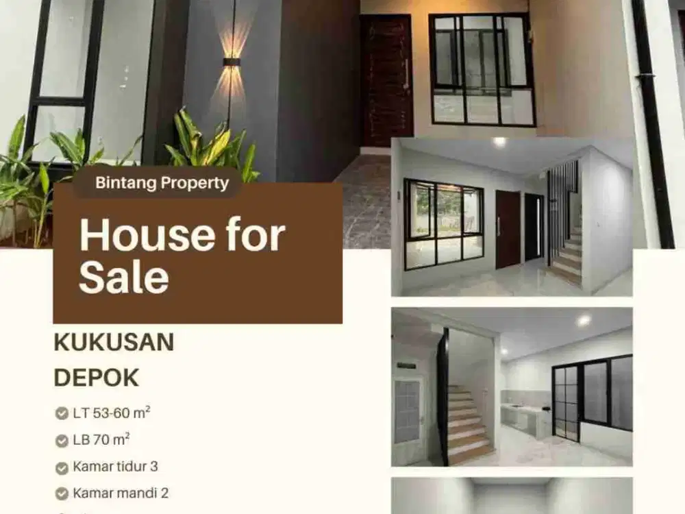 Scandy House di kukusan, dekat cluster JakSel