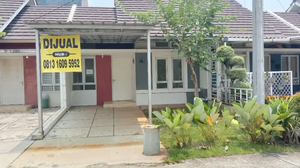 Di jual rumah siap pakai
