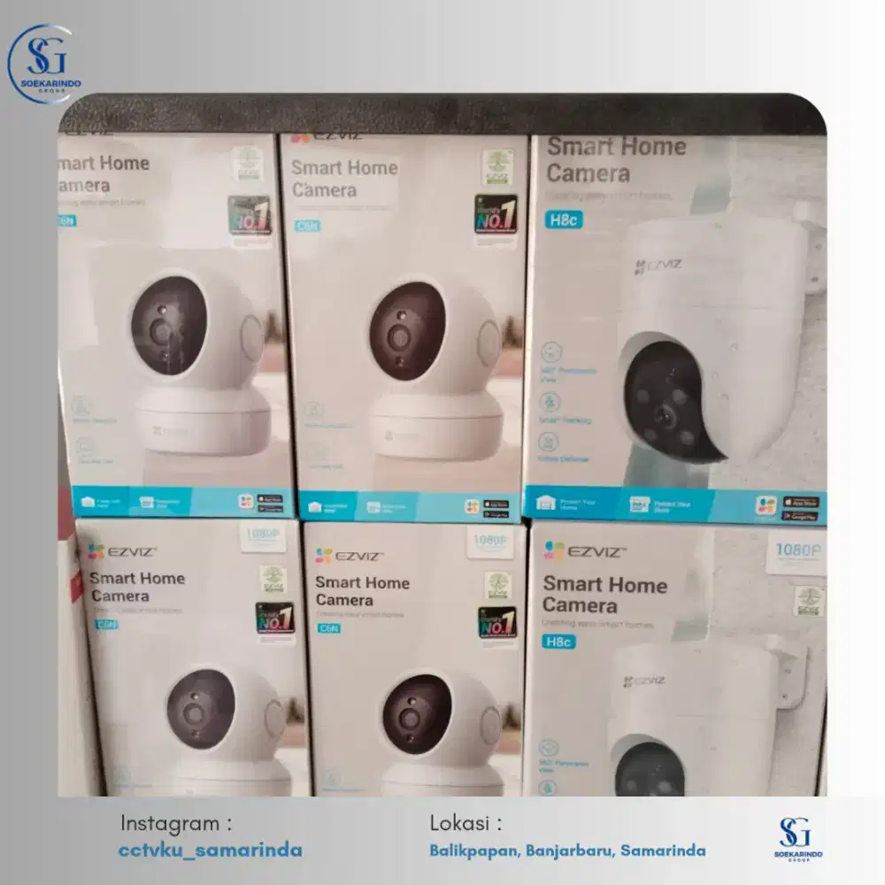 KAMERA CCTV ROBOT TERCANGGIH EZVIZ DI SAMARINDA