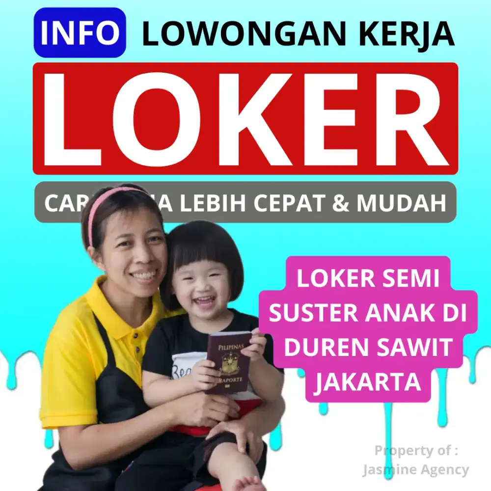 Loker semi suster anak di duren sawit jakarta timur