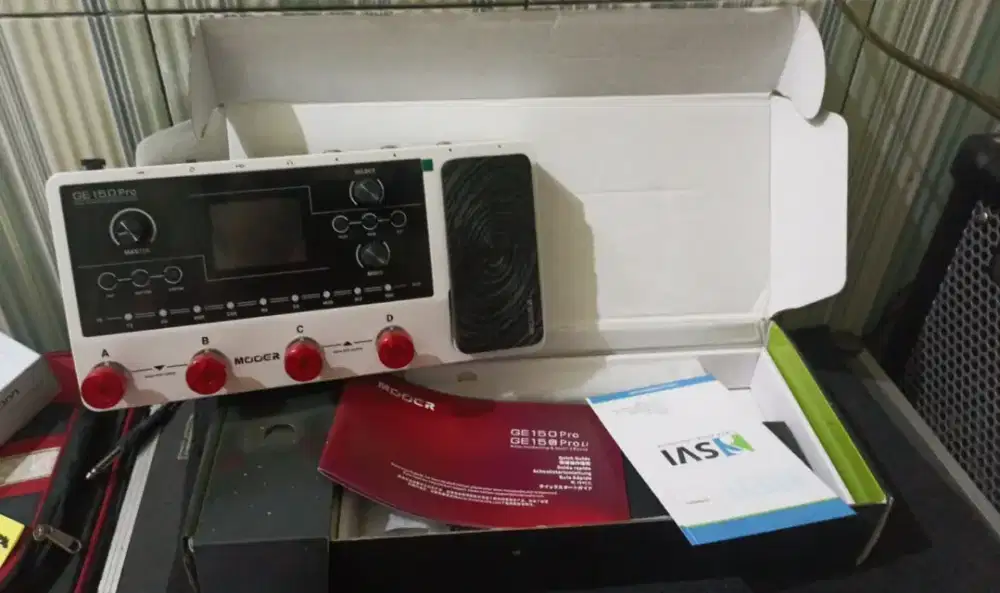 Mooer ge150 pro lengkap