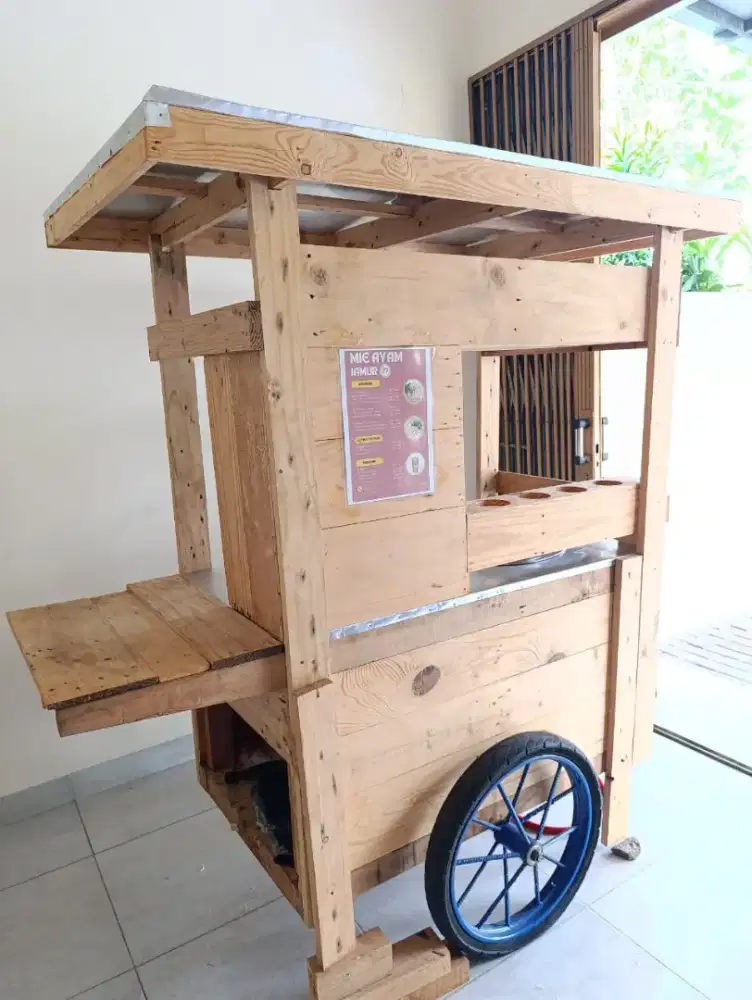 Gerobak + Dandang Mie Ayam