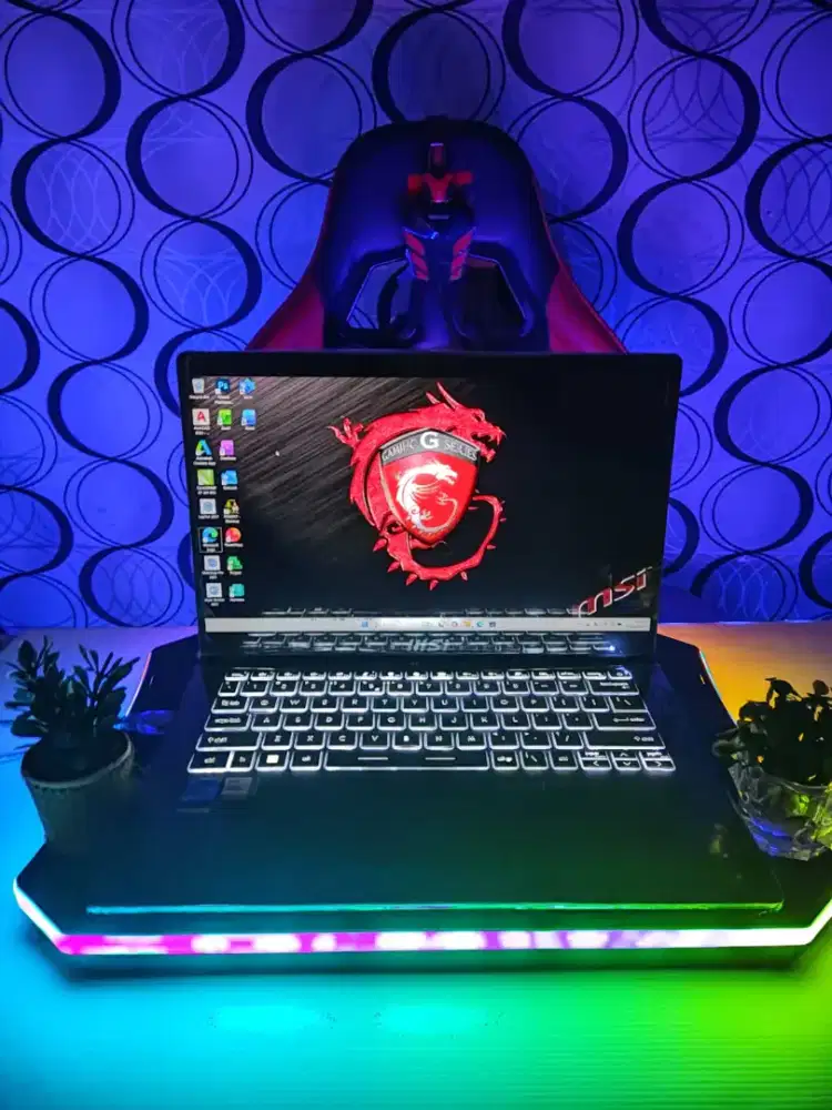 MSI Modern 14 C11M E14J3IMS MULUS LIKE NEW FULSET BOX dari baru [SSD]