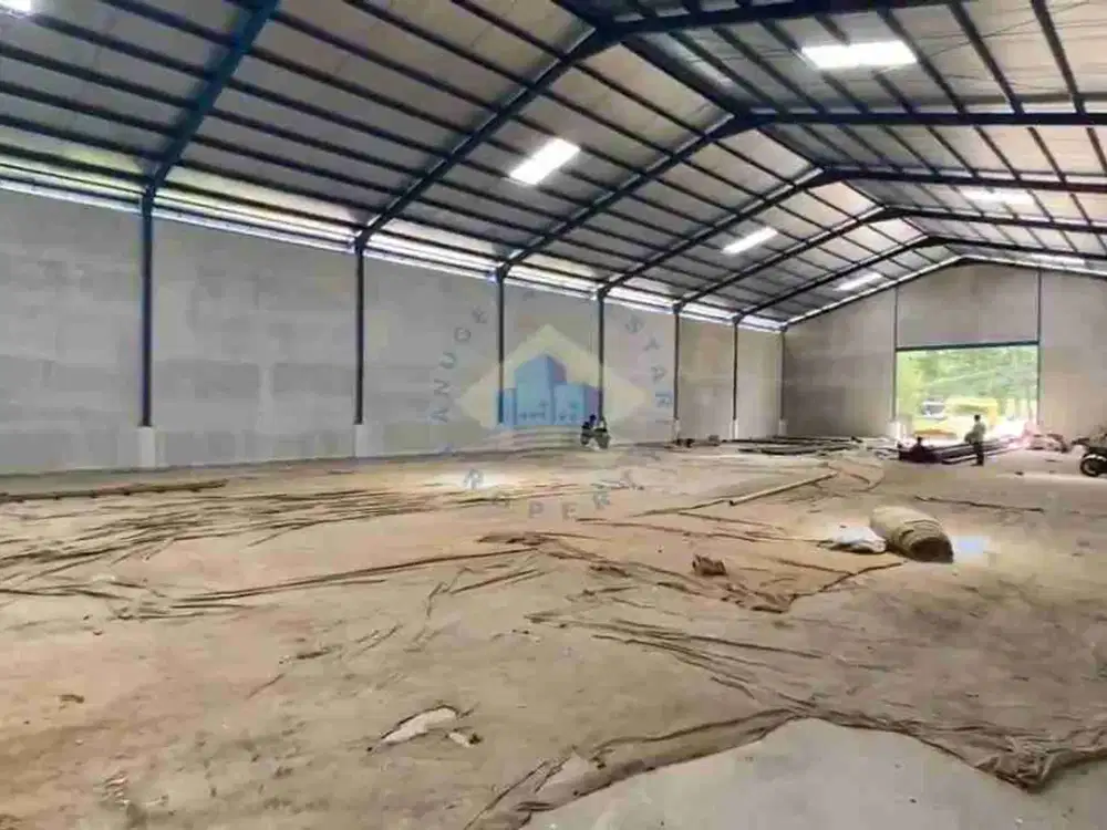 Jual gudang baru di jl raya stpi Curug Legok Tangerang dekat tol Bitung