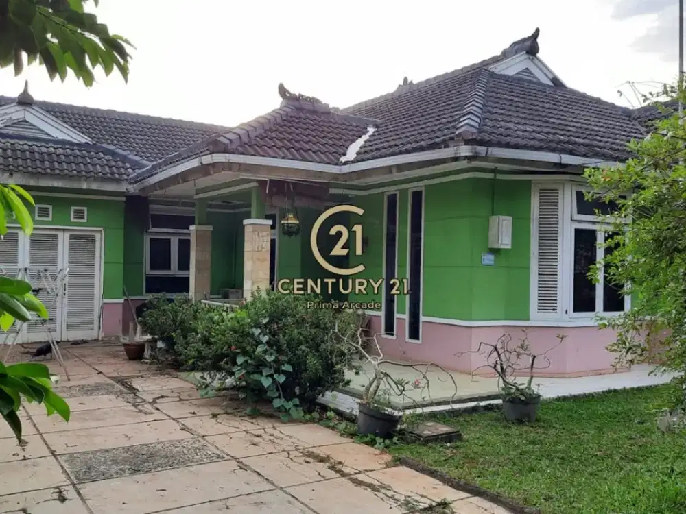 Rumah dengan tanah luas (hitung tanah), lokasi strategis nempel Bintaro Sektor 7