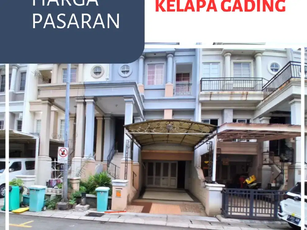 (MURAH) Gading Grande Residence Kelapa Gading 3 Lantai (CASH)