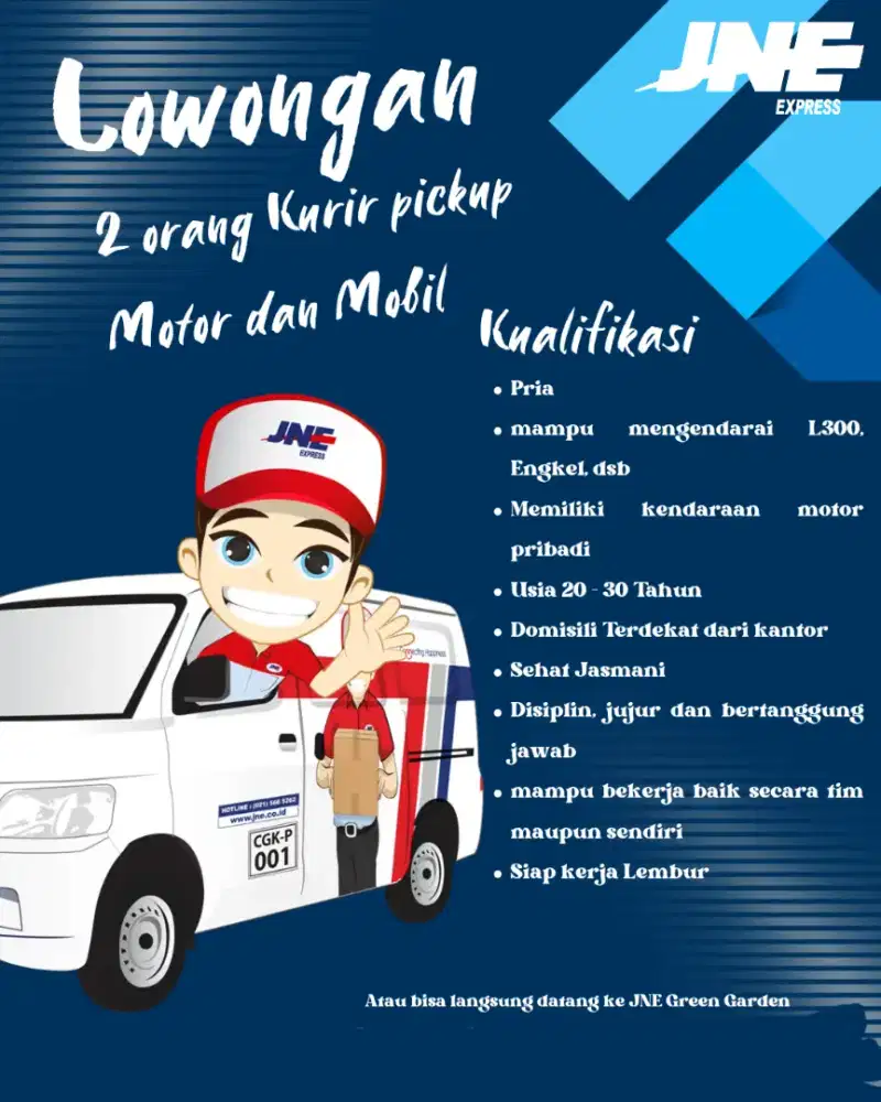 Need kurir pickup motor