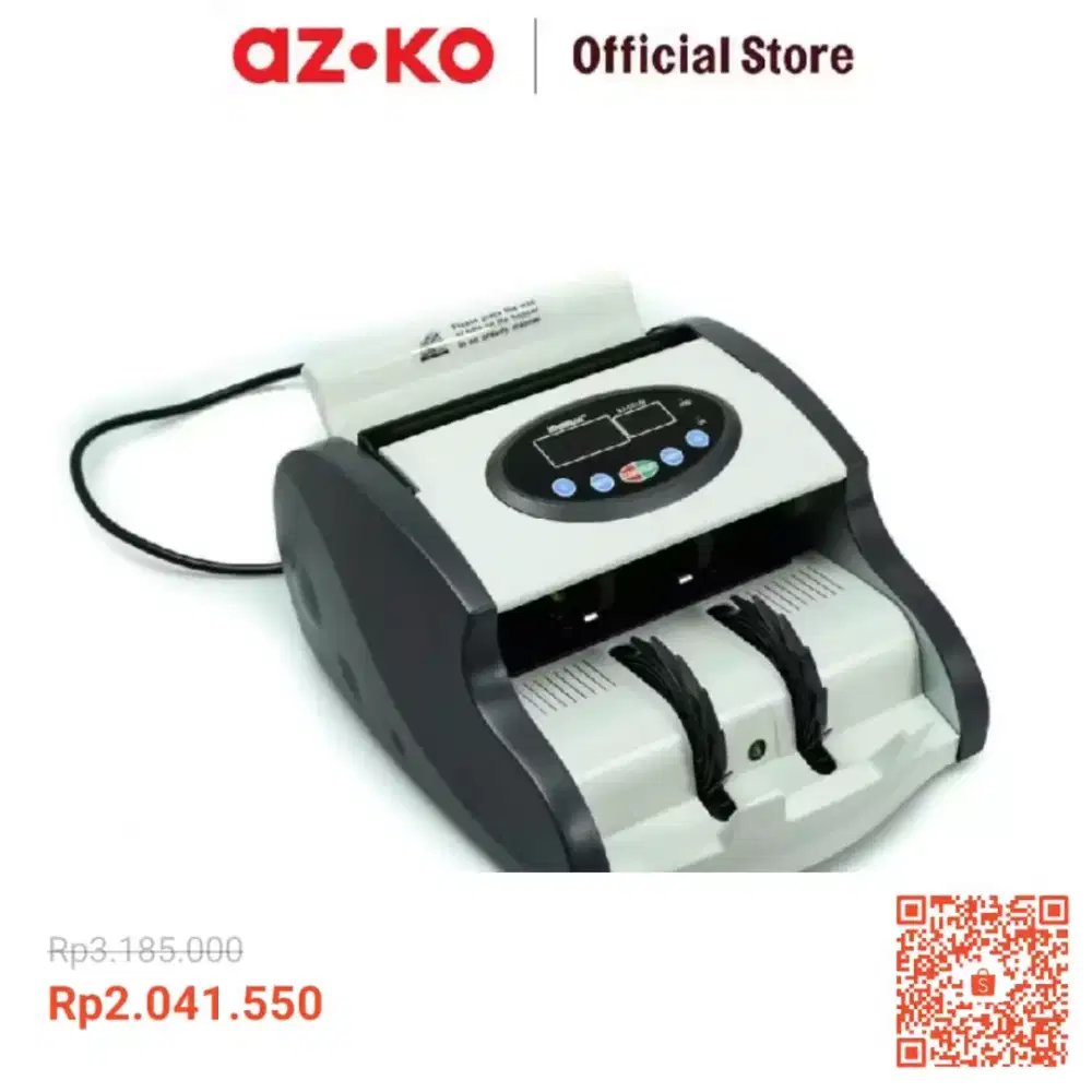 Krisbow Mesin Penghitung Uang with UV Counterfeit Detector