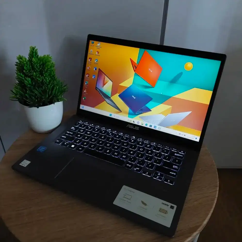 Laptop Asus A416M N4020 Ram 4GB ssd 256GB keybord nyala garansi 2026