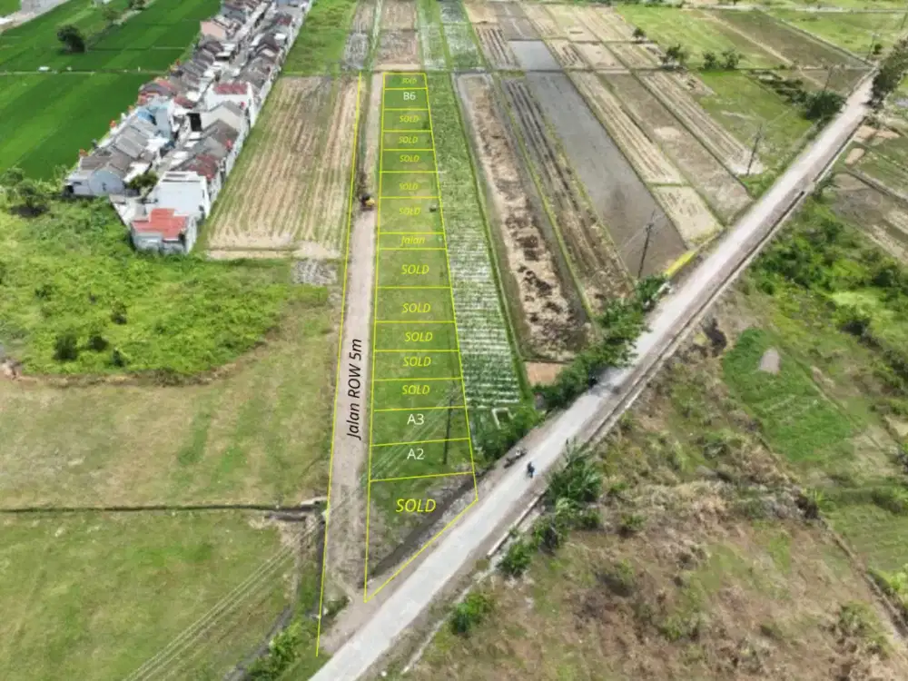 Tanah Goean Dekat Pemda Baru Jogja, SHM Pekarangan
