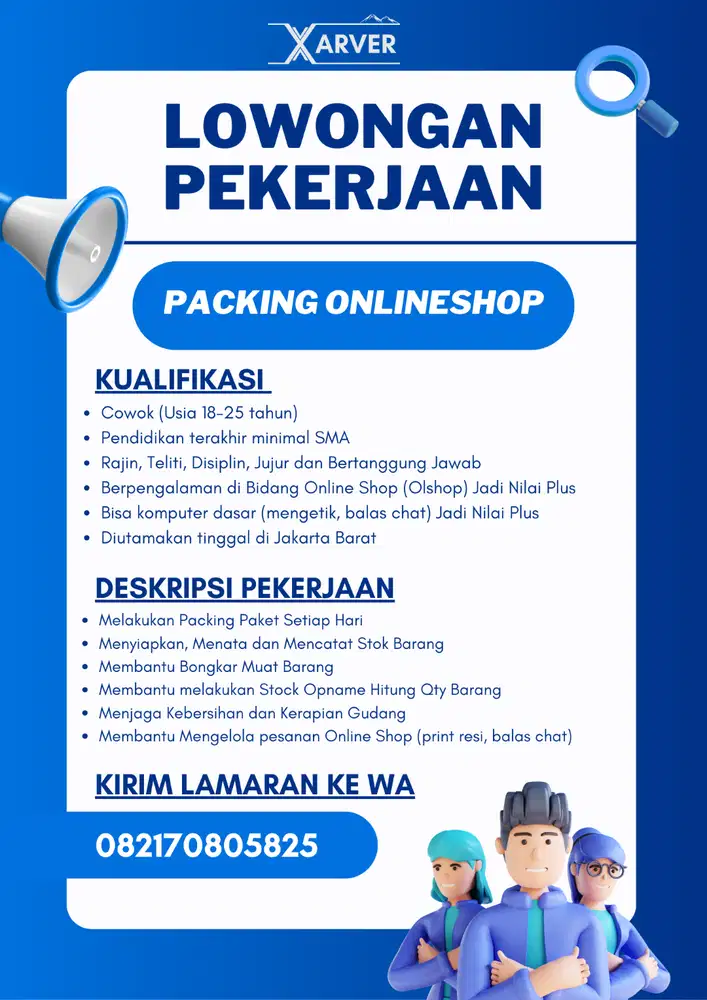 Packing Onlineshop Lowongan Kerja Helper Olshop Dibutuhkan Segera