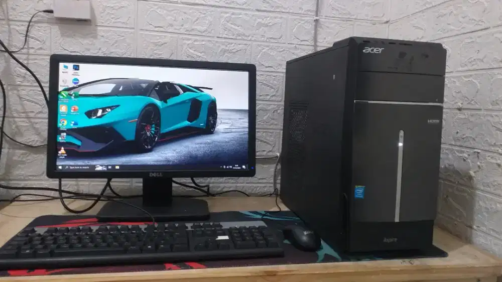 Komputer Lengkap Acer Wifi Bluetooth Siap Pakai
