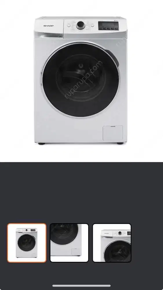 mesin cuci sharp 7kg front loading