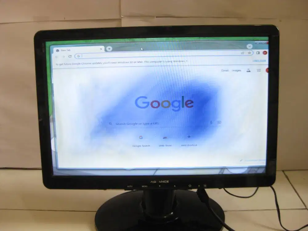 LED Monitor TV Advance 14 inchi