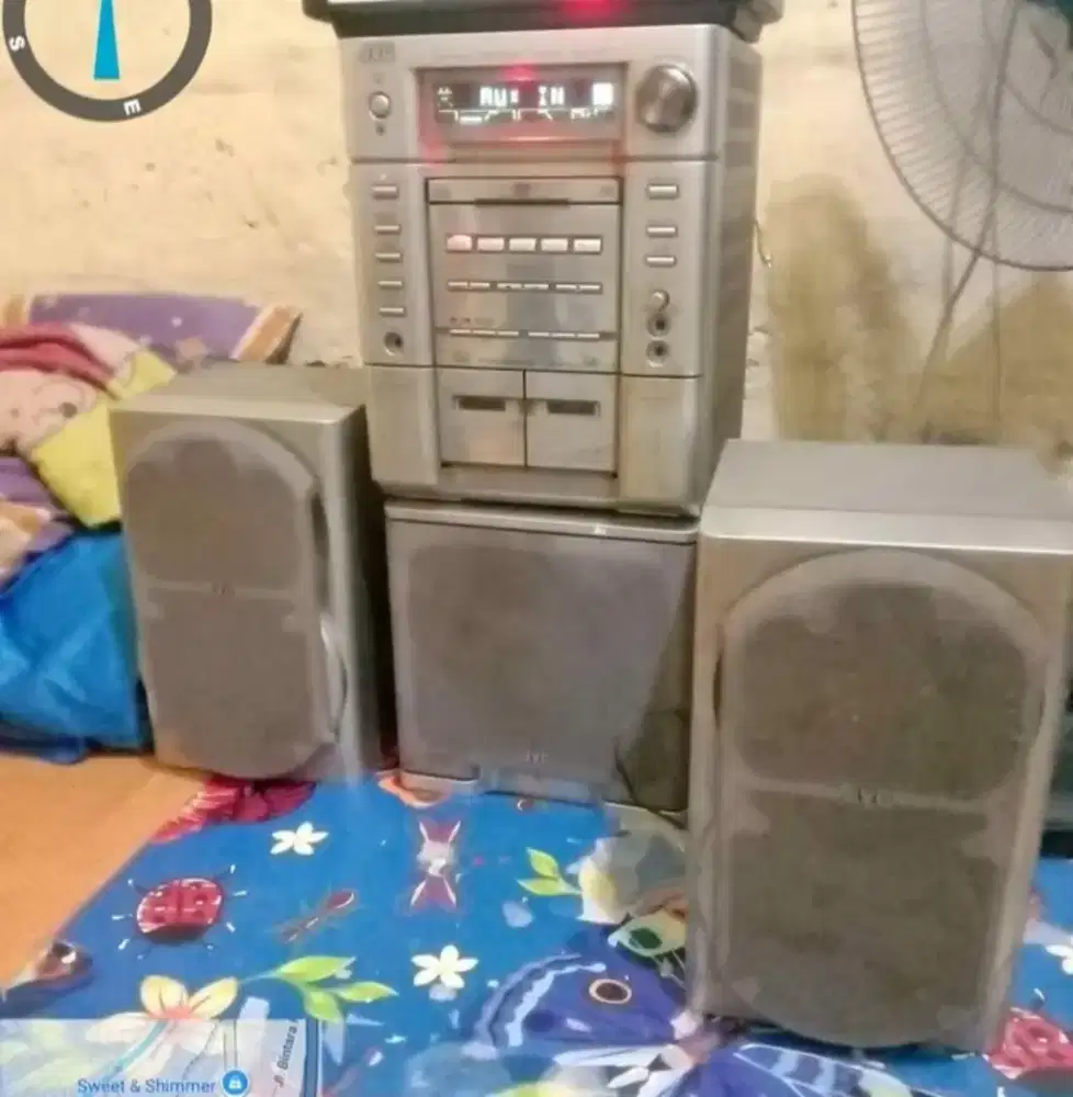 compo hi-fi JVC system original