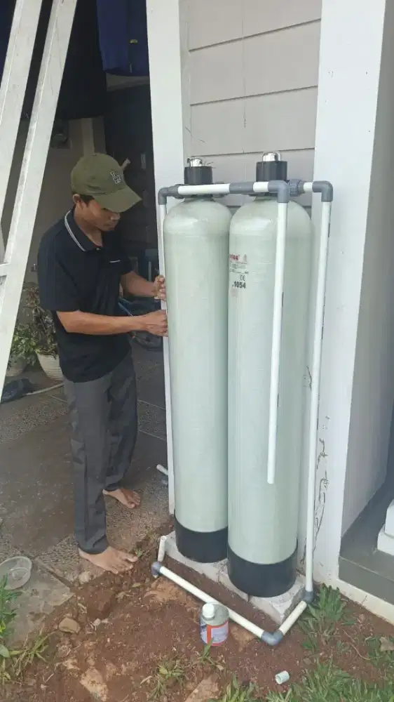 2 paket tabung penjernih l/ oenyaring air sumur dan pam