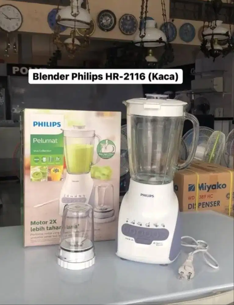 Blender/Juser Philip HR-2116 Kaca New