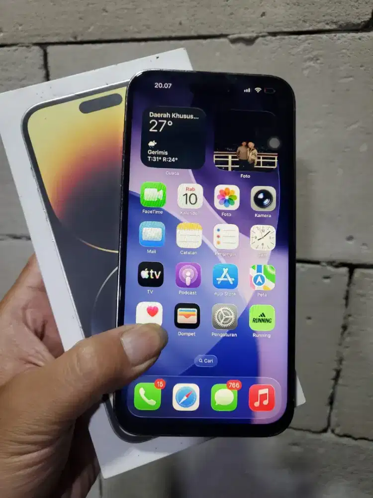 Iphone 14 promax 128gb ibox