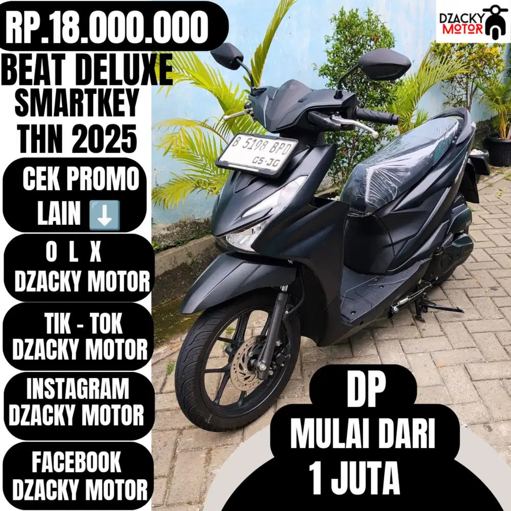BEAT DELUXE SMARTKEY THN 2025 SECOND LIKE NEW