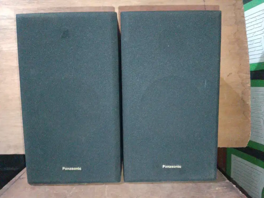 Panasonic Bookself speaker 6 ohm, 50 watts, full ori, box utuh