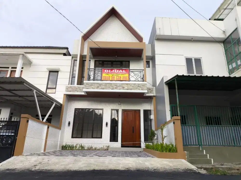 Dijual Rumah Baru Sentul City Bogor - Lingkungan Asri Cluster Griya Alam Sentul