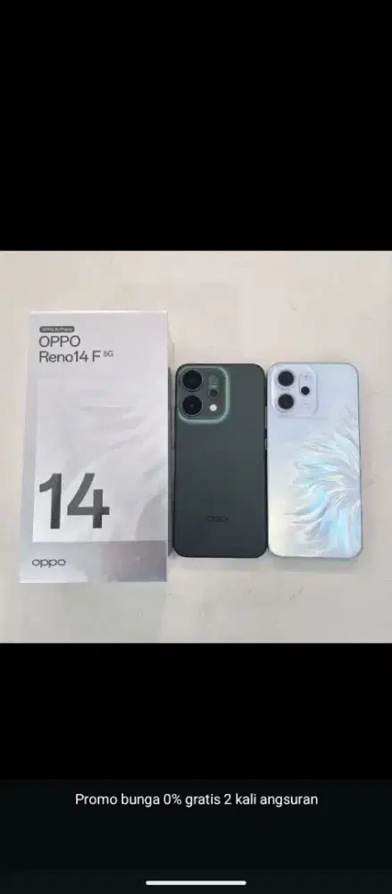 KREDIT OPPO RENO 14 SYARAT CUKUP KTP,FREE CICILAN 1X-2X,TANPA DP