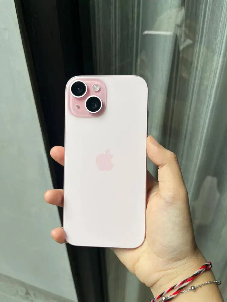 Iphone 15 128GB Pink Ex Blibli - Like New BH 87%