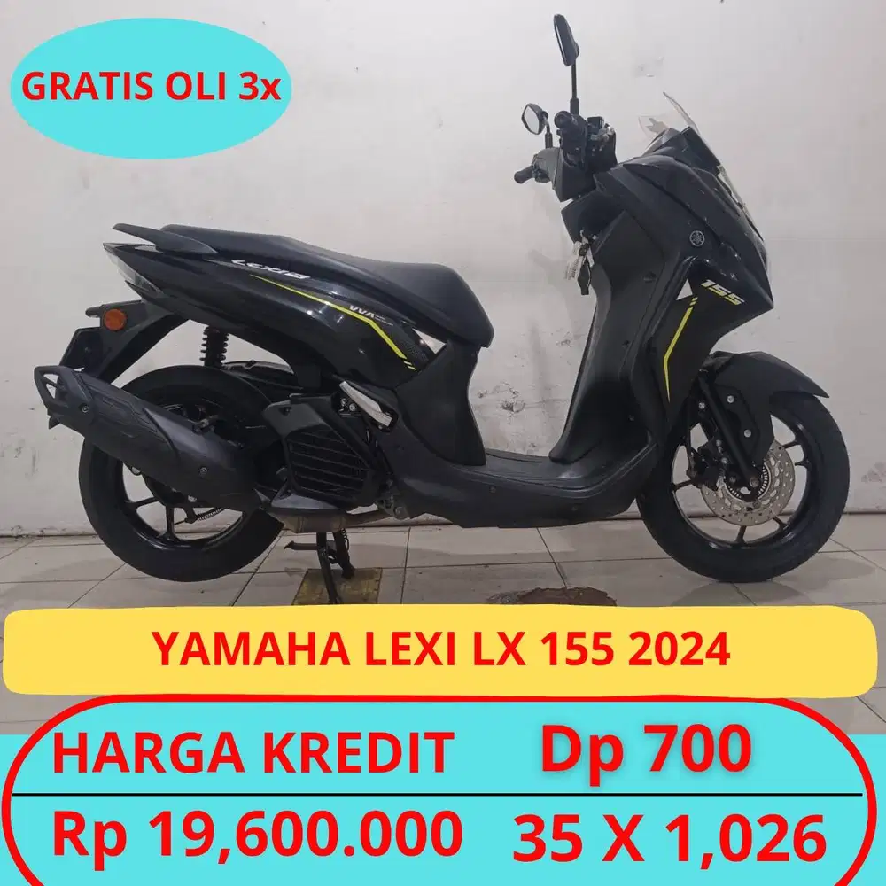 YAMAHA LEXI LX 155 2024 DP HANYA 700 GUYSSS