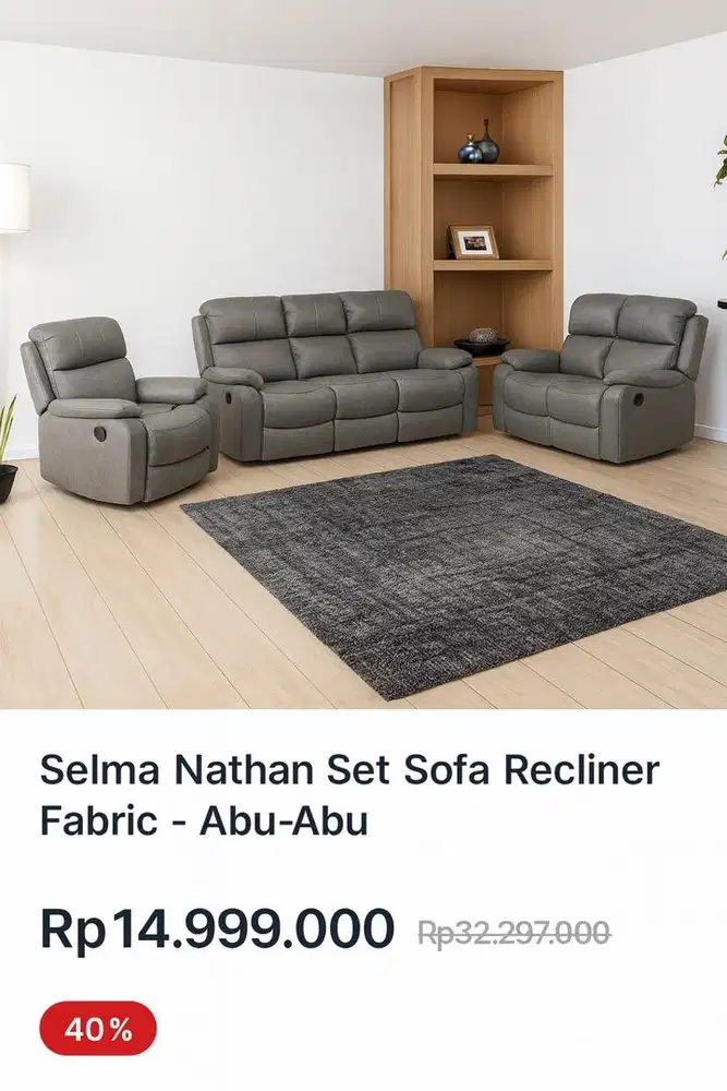 Sofa set Recliner selma/informa