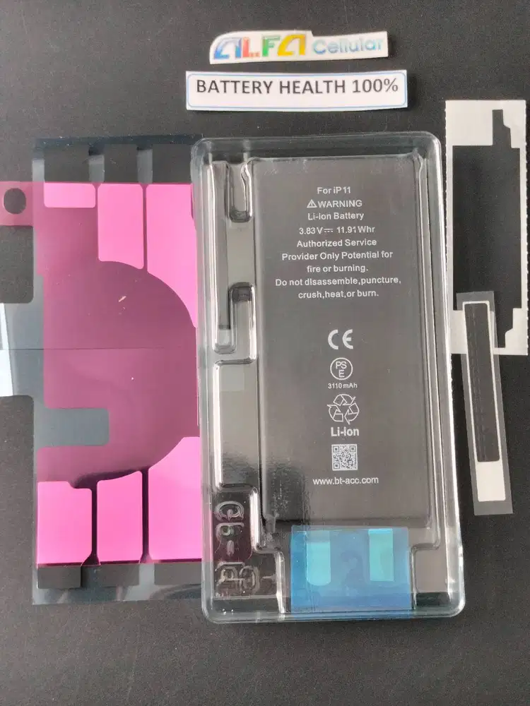 Baterai Iphone X / Iphone 10 / Baterai Iphone 11 BATT HEALTH OK