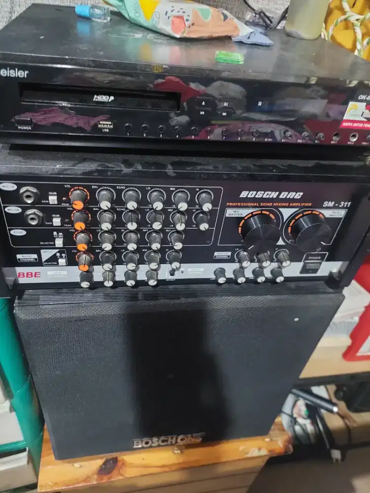 Speaker karoke komplit murmer