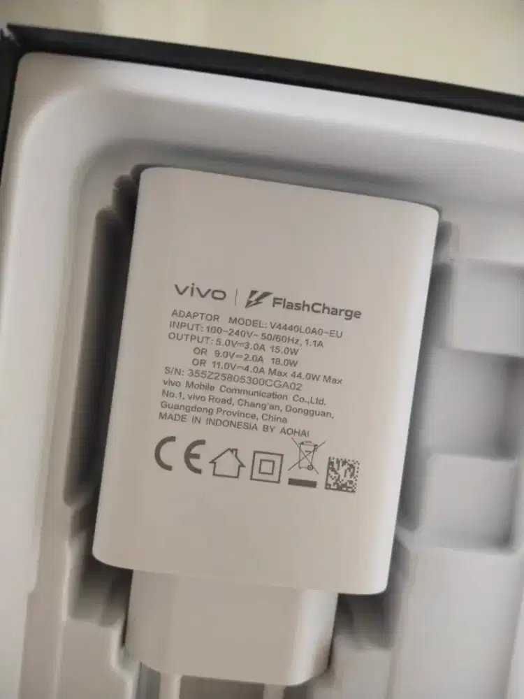 Charger Vivo 44W original