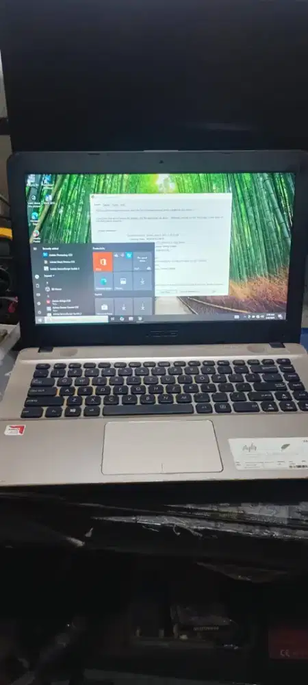 Laptop Asus Amd A9 siap pake no minus jual murah