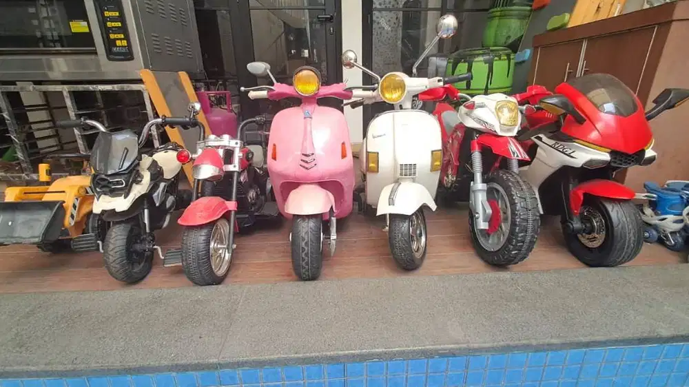 Motor Aki Mainan Anak - Anak