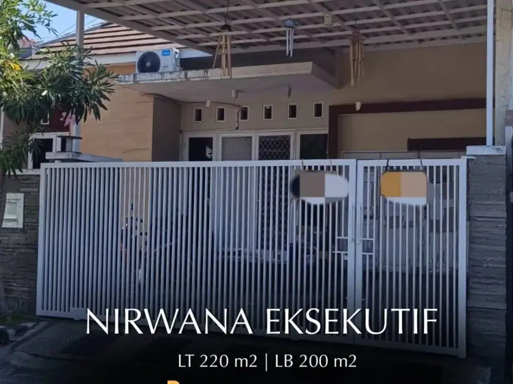 Rumah di Nirwana Eksekutif  Surabaya