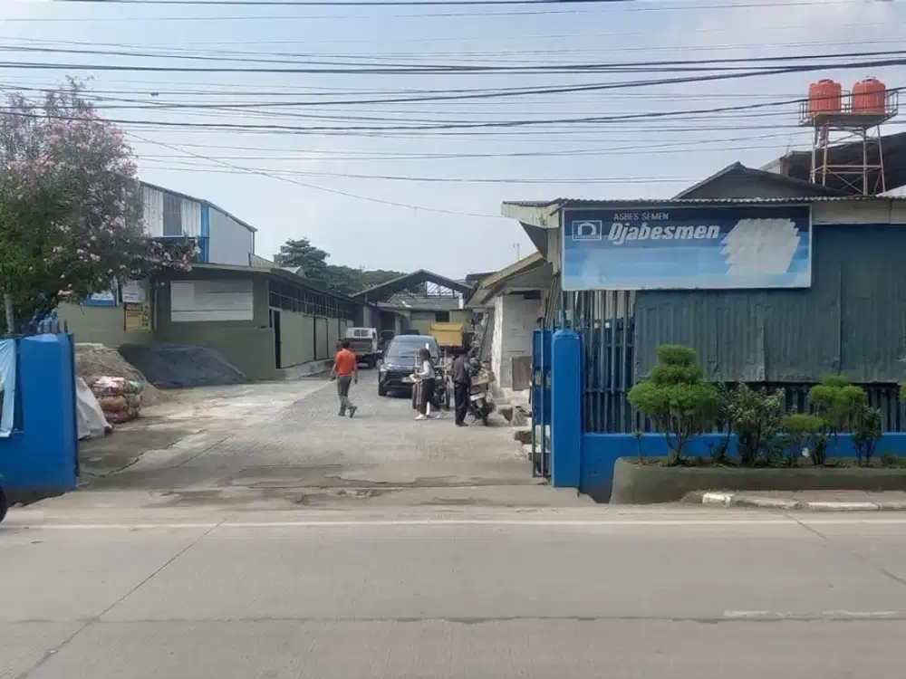 Gudang Semper Cilincing: LT 2406 m2, Jalan Raya Bisa 2 Kontener